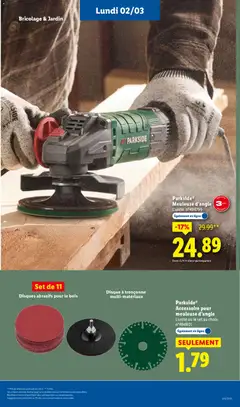 LIDL - Prévisualisation de LIDL catalogue semaine 9 valide à partir de 26.02.2026 | Page: 67 | Produits: Meuleuse