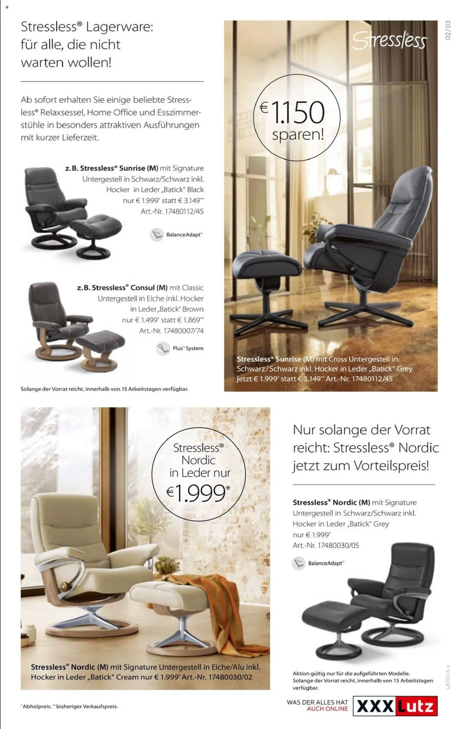 XXXLutz Jetzt Sparen gültig ab 29.12.2025 | Seite: 3