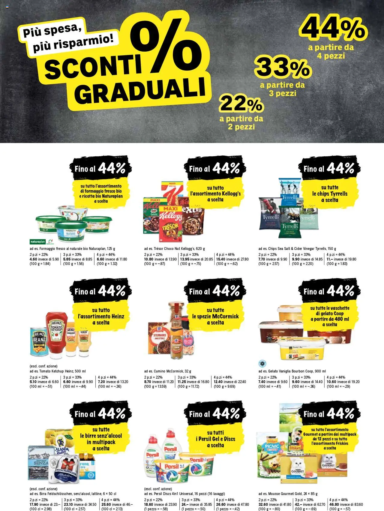 Coop - Una settimana di azioni ab 28.08.2025 | Seite: 22 | Produkte: Bourbon, Chips, Ketchup