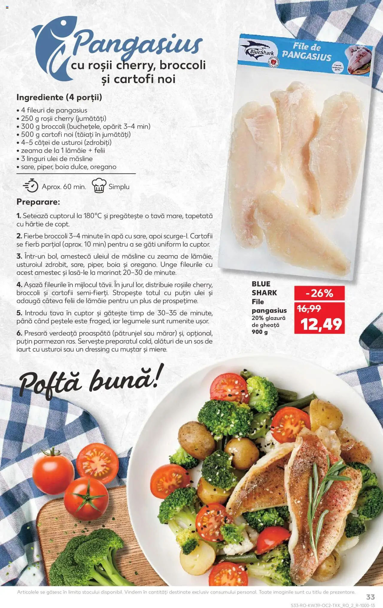 Kaufland RO akciós ujság - amely érvényes a következő dátumtól: 24.09.2025 | Oldal: 33 | Termékek: Oregánó, Mustár
