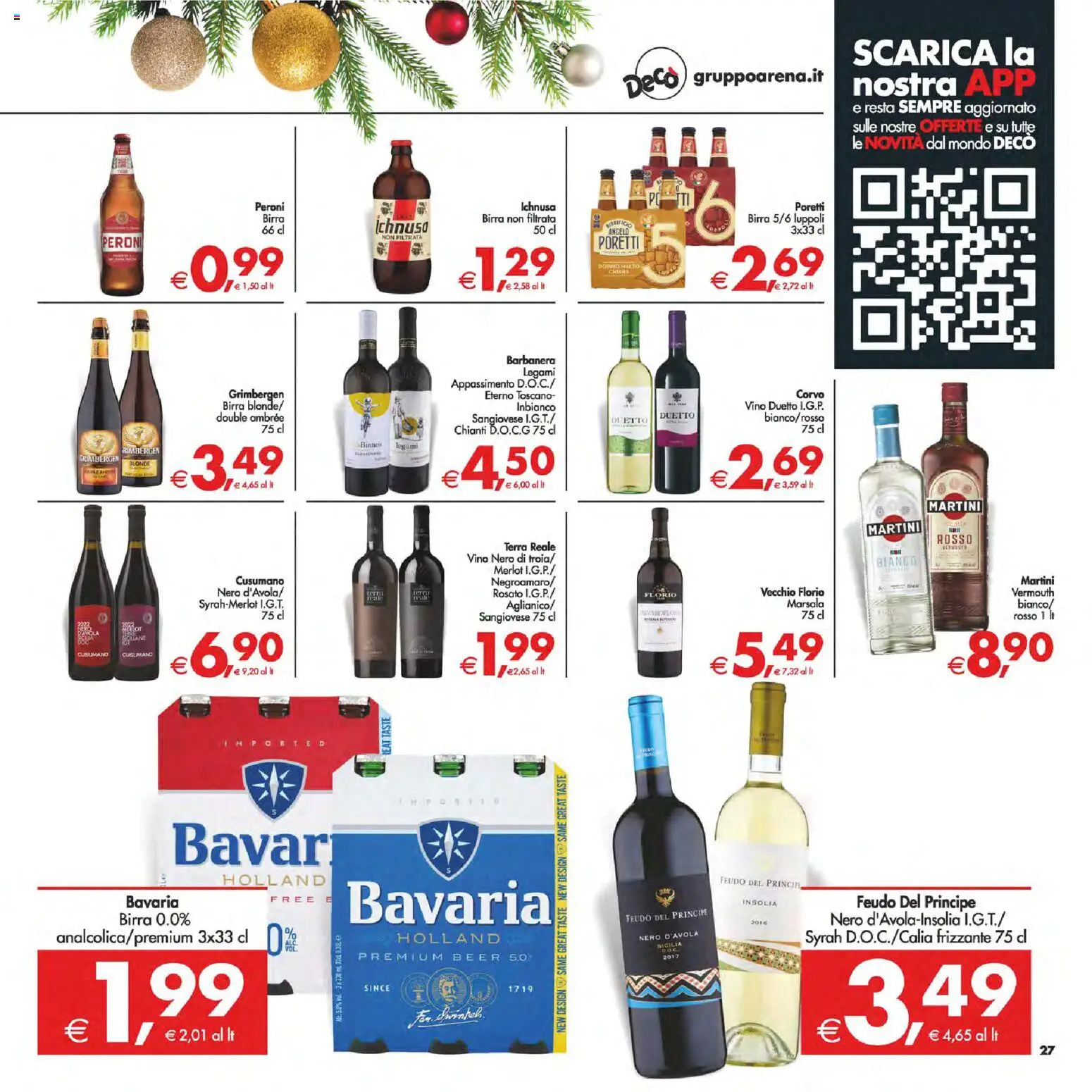 Volantino Decò del 05.12.2025 | Pagina: 32 | Prodotti: Birra, Tè, Vino, Terra