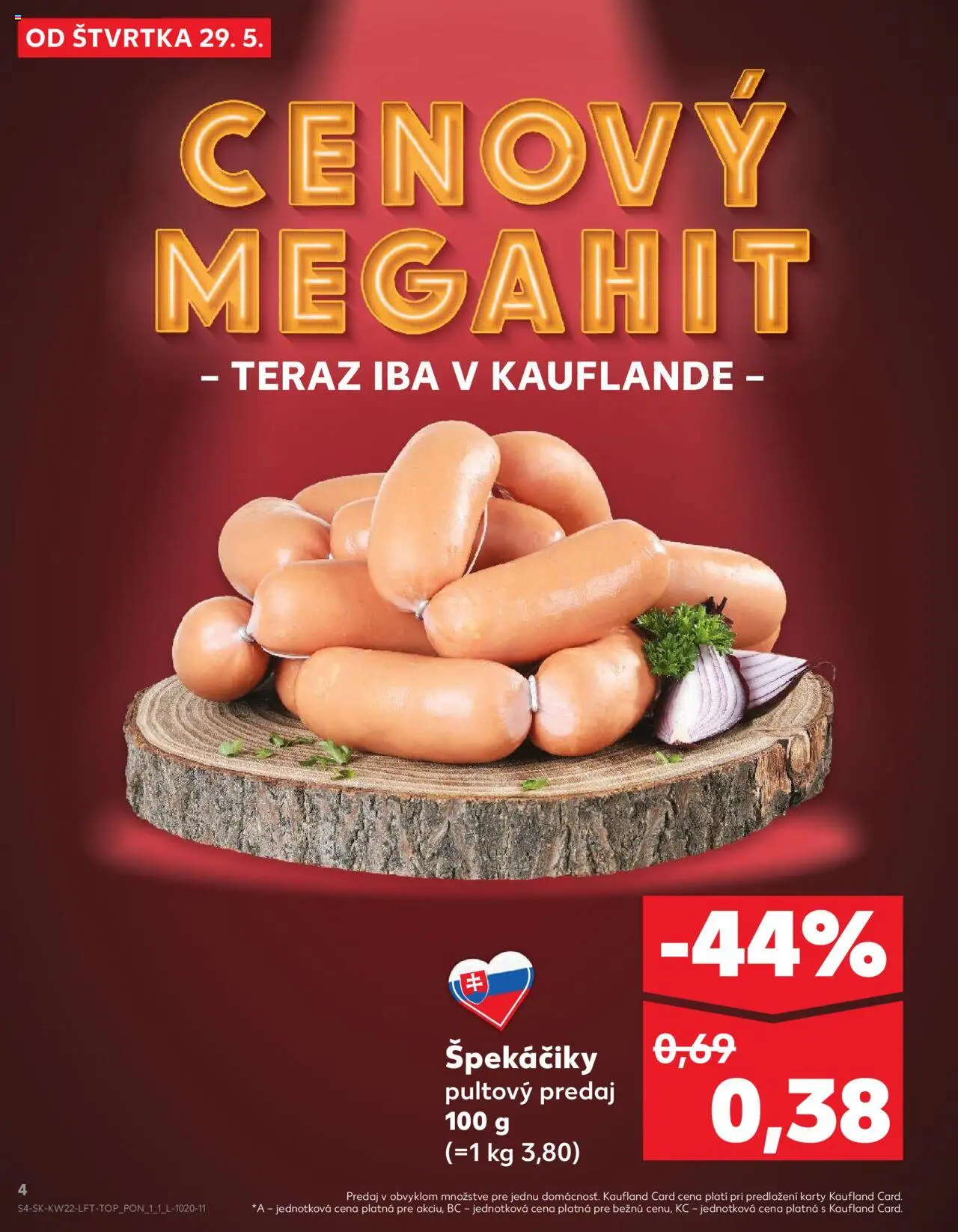 Nové Kaufland akcie – leták je platný od 29.05.2025 | Strana: 4