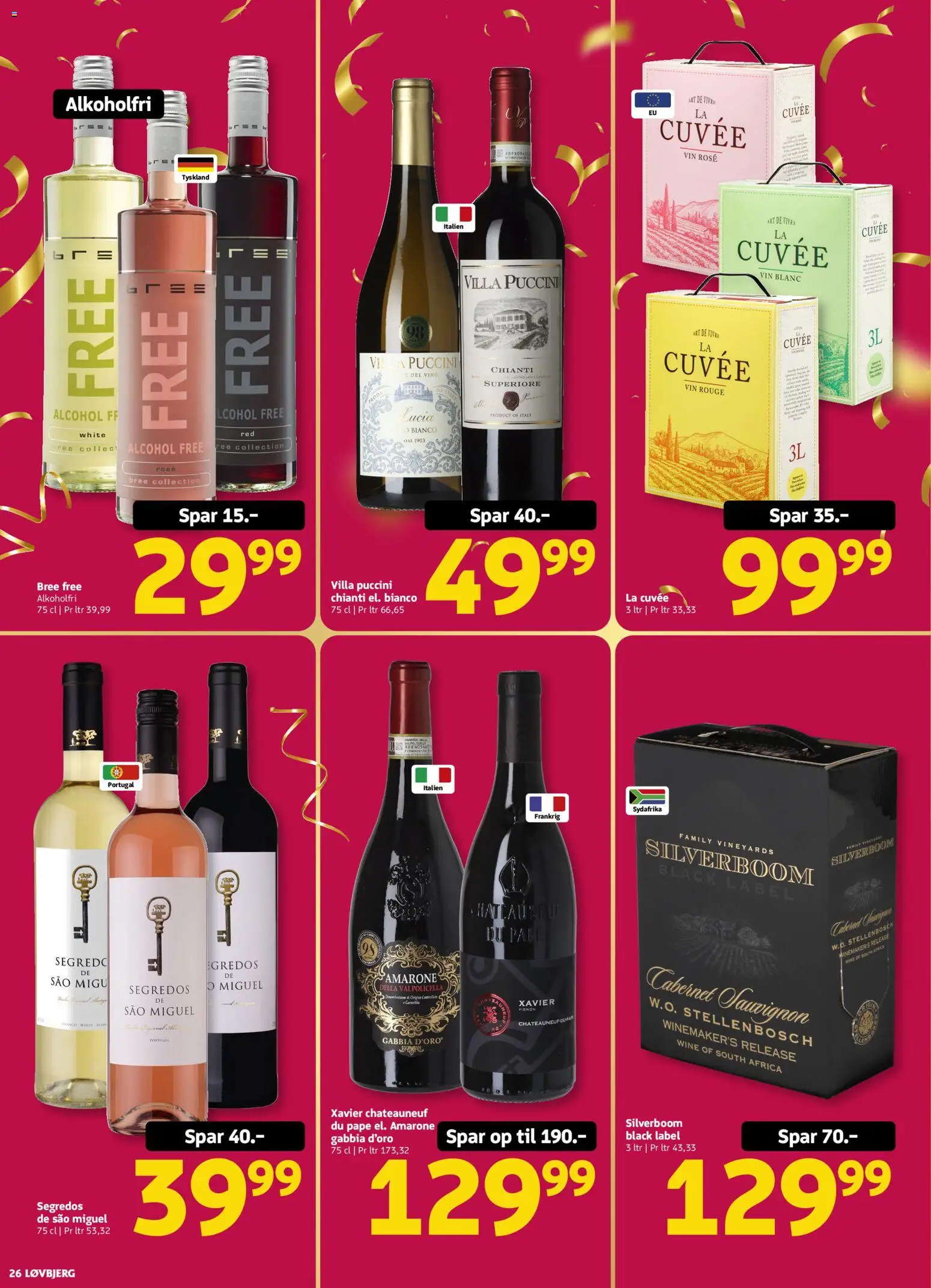 Løvbjerg tilbudsavis – gyldig fra 10.04.2026 | Side: 26 | Produkter: Vin