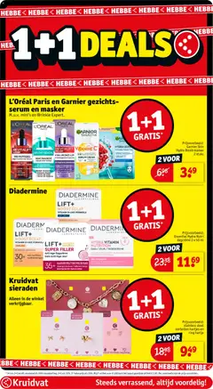 Kruidvat folder week 48 - Voorbeeld van een folder van Kruidvat, geldig van 25.11.2025 | Pagina: 32 | Producten: Oorbellen, Ring, Boost, Masker