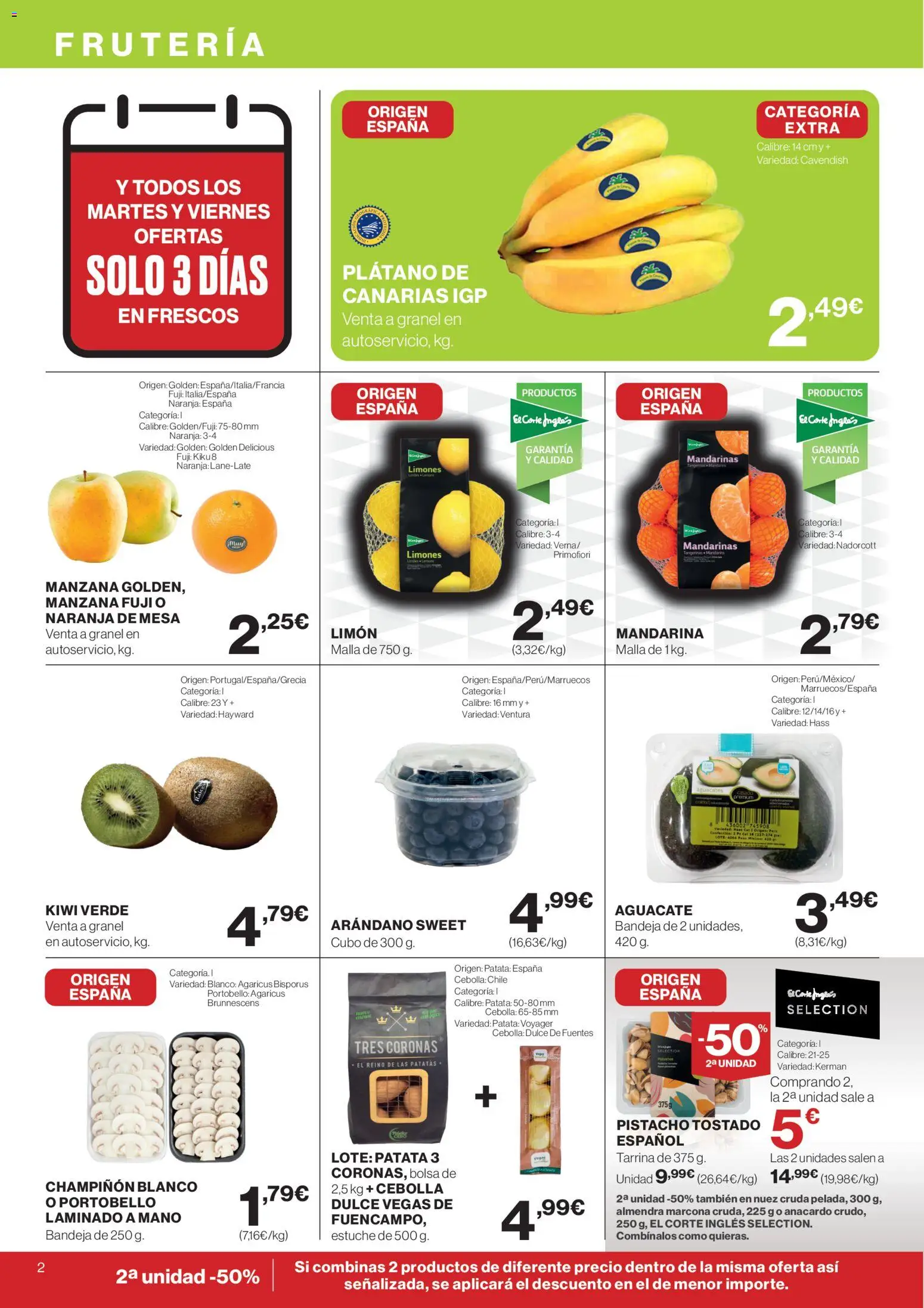 Supercor folleto │ válido desde el 25.03.2026 | Página: 2 | Productos: Kiwi, Παγωμένο τσάι, Bandeja, Mesa