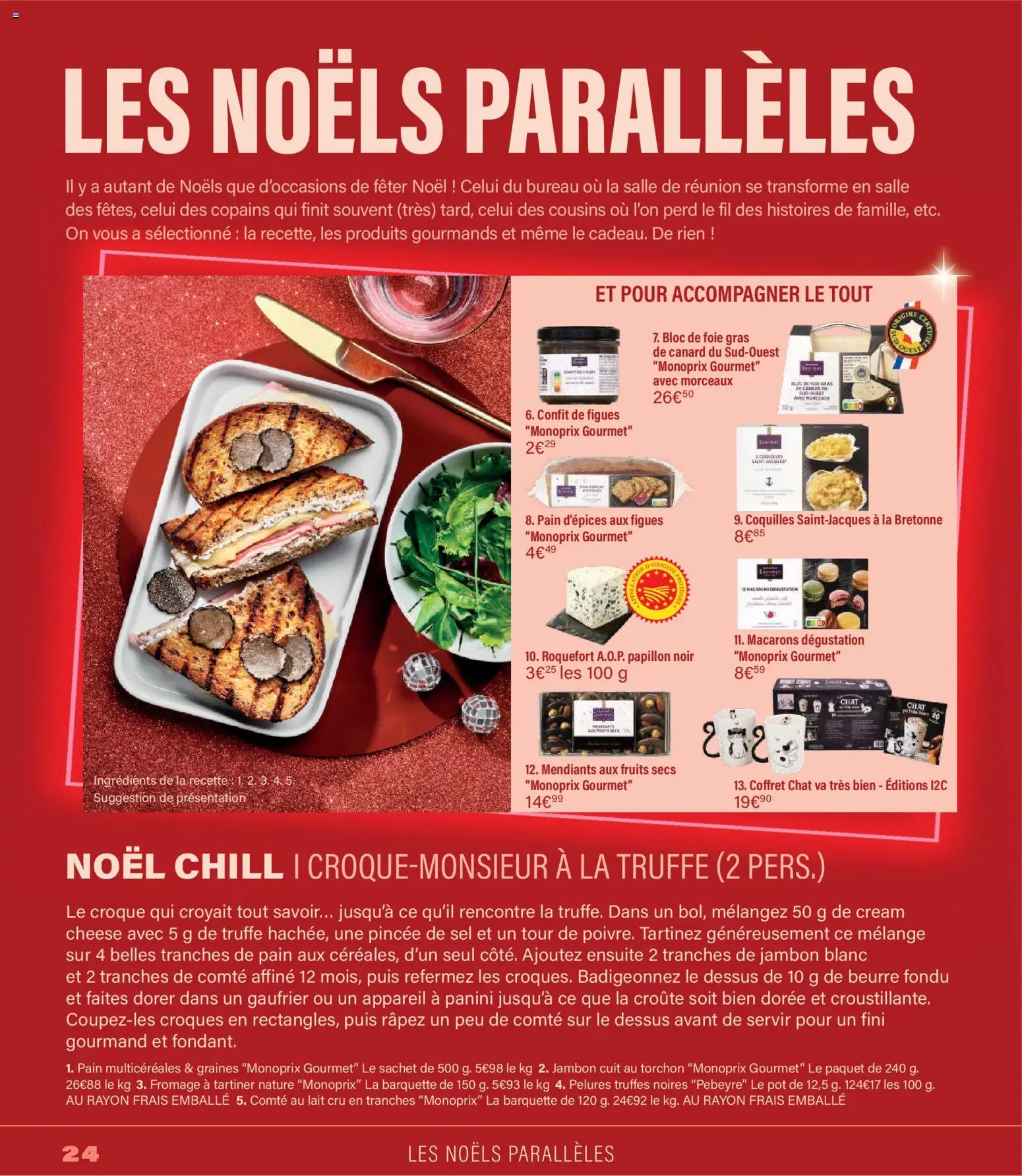 {H1} | Page: 24 | Produits: Panini, Sel, Beurre, Fruits secs