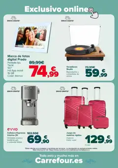 Vista previa Carrefour Dia de la Madre válido desde el 23.04.2026 | Página: 59 | Productos: Marco, Cafetera