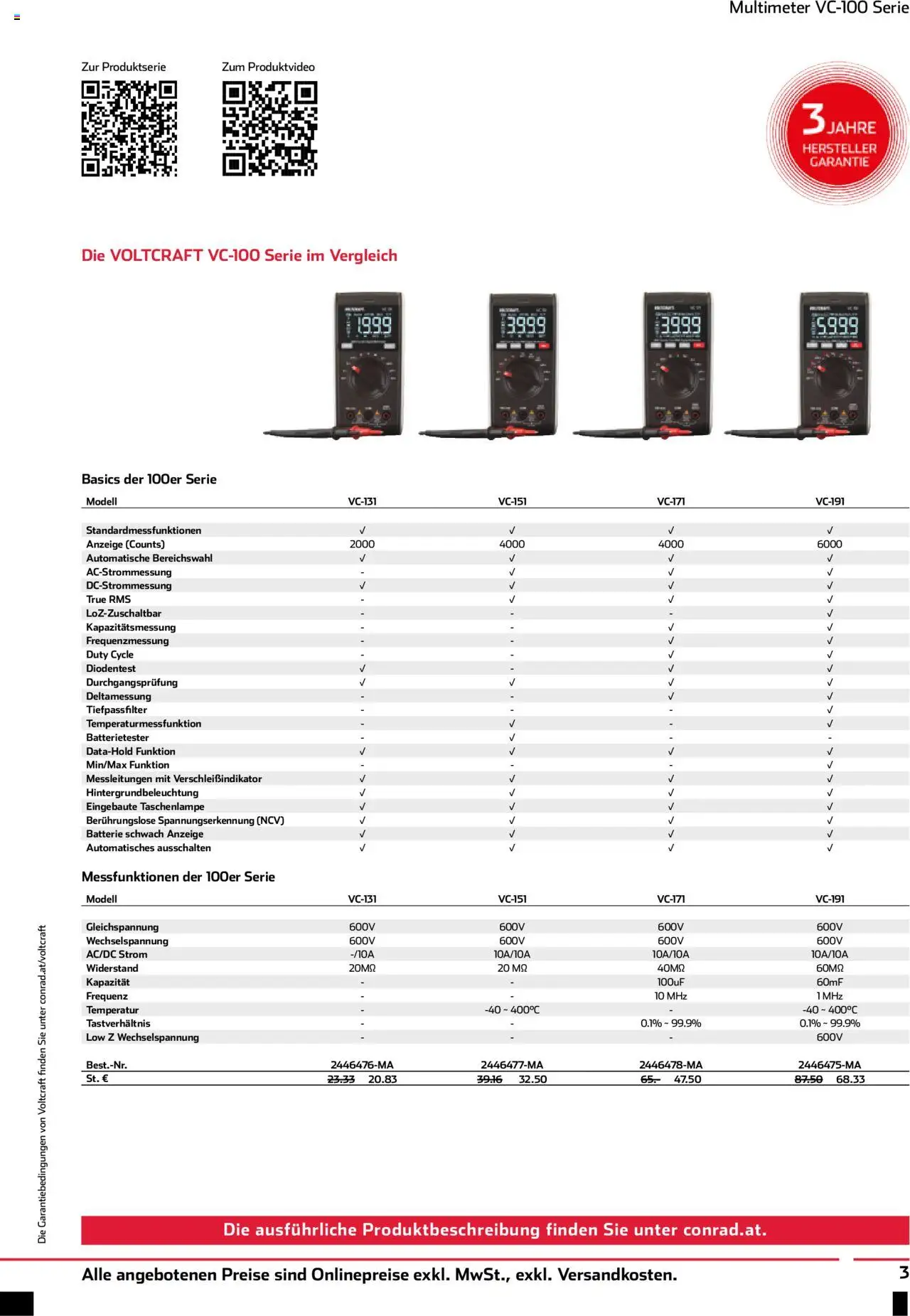 Conrad Voltcraft News gültig ab 13.03.2025 | Seite: 3 | Produkte: Batterie