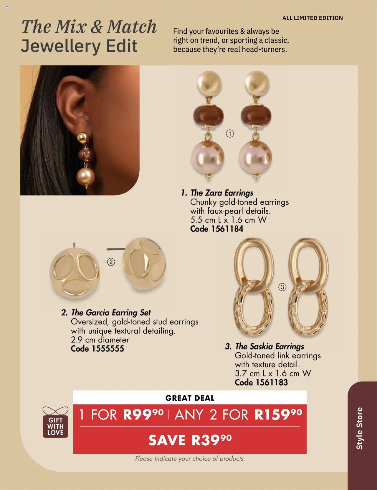 Justine Specials │ valid from 01.08.2025 | Page: 88 | Products: Earrings