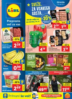 Lidl katalog - pregled letaka veljavnega od 07.08.2025