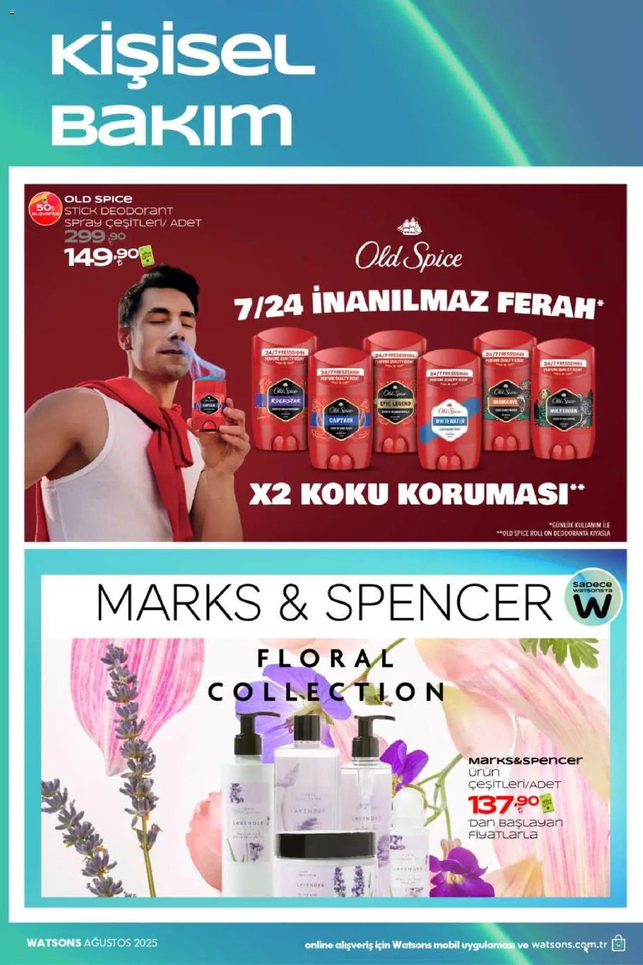 Watsons Katalog - 01.08.2025 tarihinden itibaren geçerlidir | Sayfa: 39 | Ürünler: Deodorant, Koku