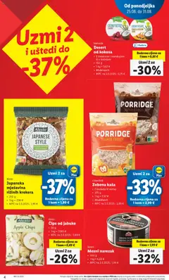 Lidl katalog | vrijedi od 25.08.2025 | Stranica: 4
