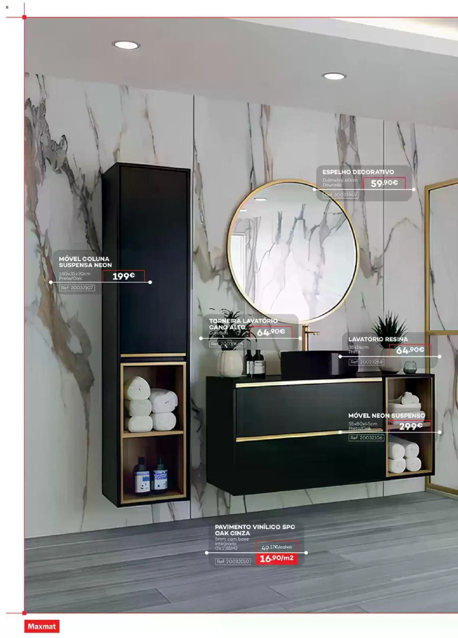 Maxmat folheto │ válido de 13.02.2026 | Página: 4 | Produtos: Dourada, Torneira, Base, Espelho