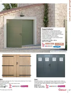 Gedimat - Prévisualisation de Gedimat catalogue valide à partir de 01.04.2026 | Page: 119 | Produits: Sandwich, Mousse, Portes, Cadre