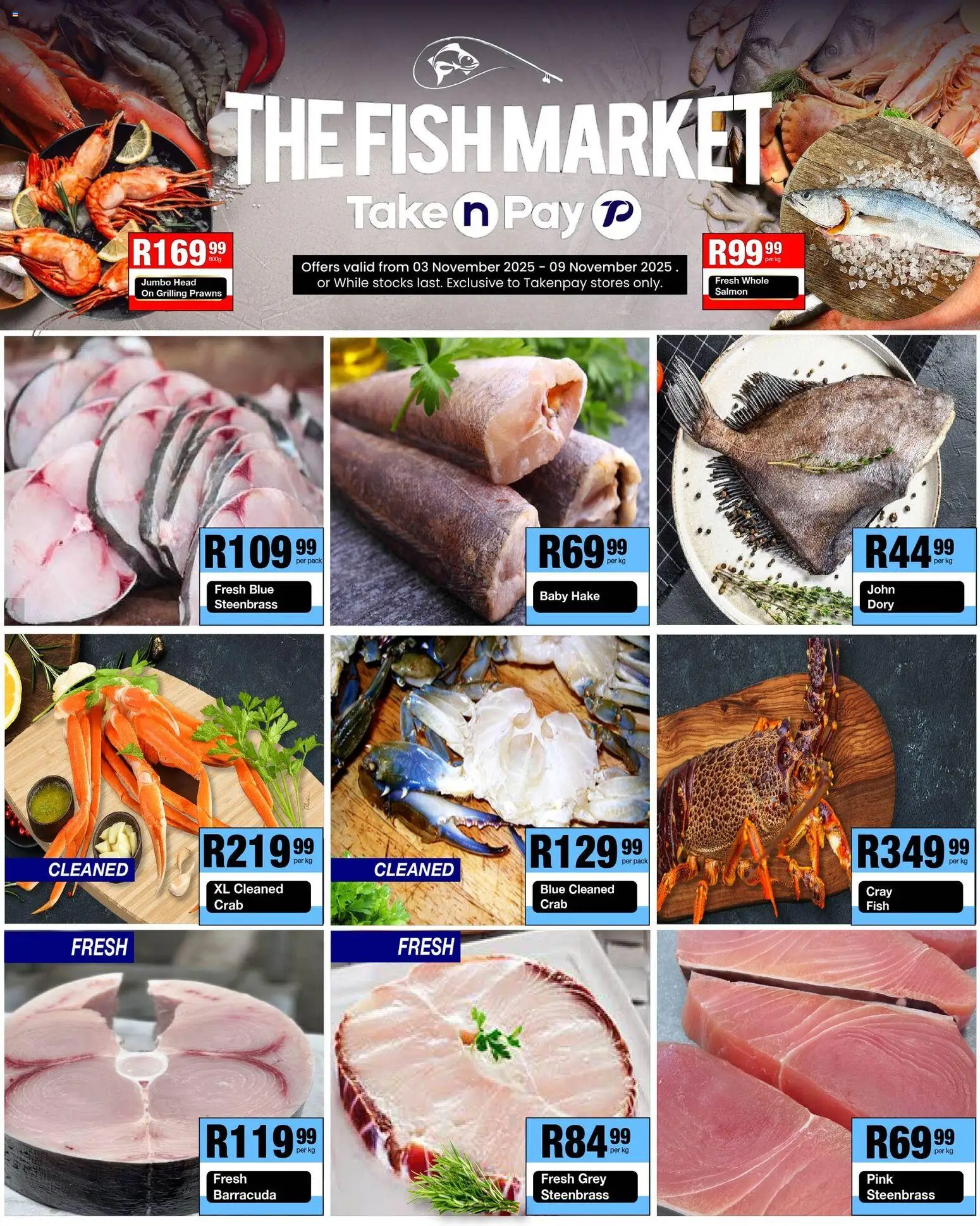 New Take n Pay catalogue – valid from 03.11.2025 | Page: 17 | Products: Fish