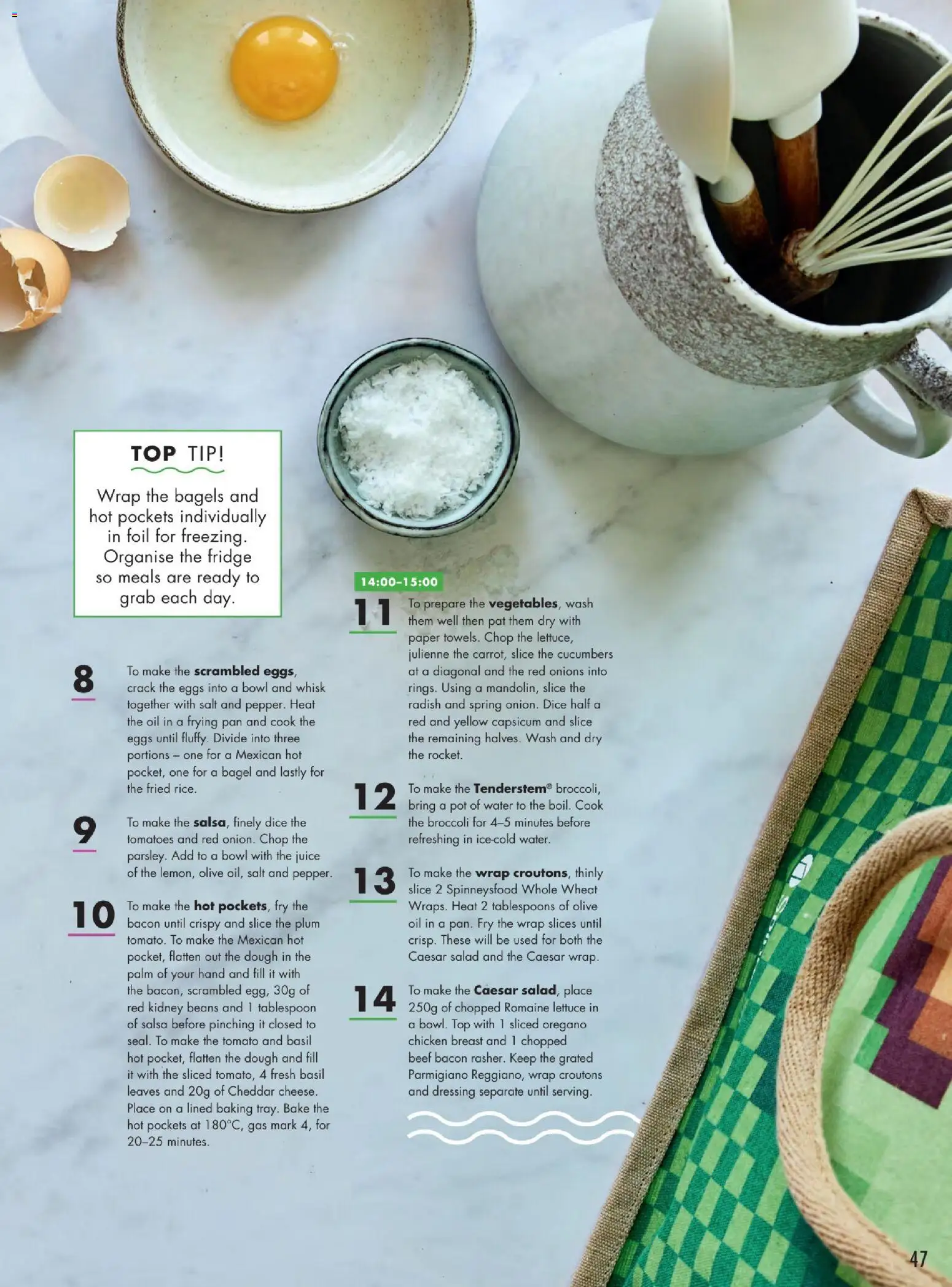 {H1} | Page: 47 | Products: Jablká, Banány, Schokolade, Μια σχάρα