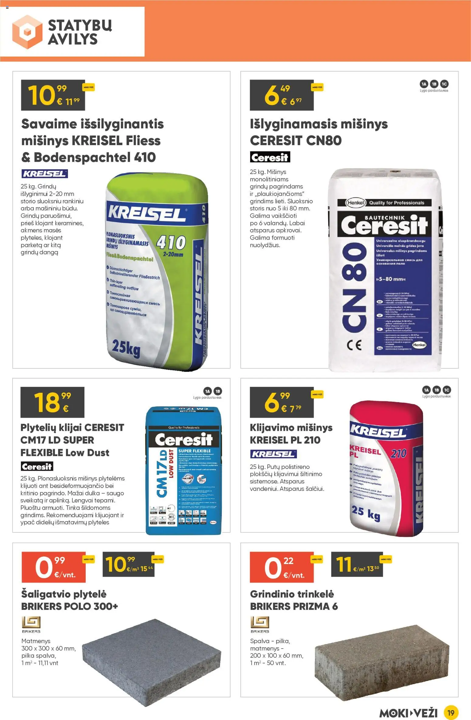 MOKI VEŽI akcijos nuo 05.03.2026 | Puslapis: 19