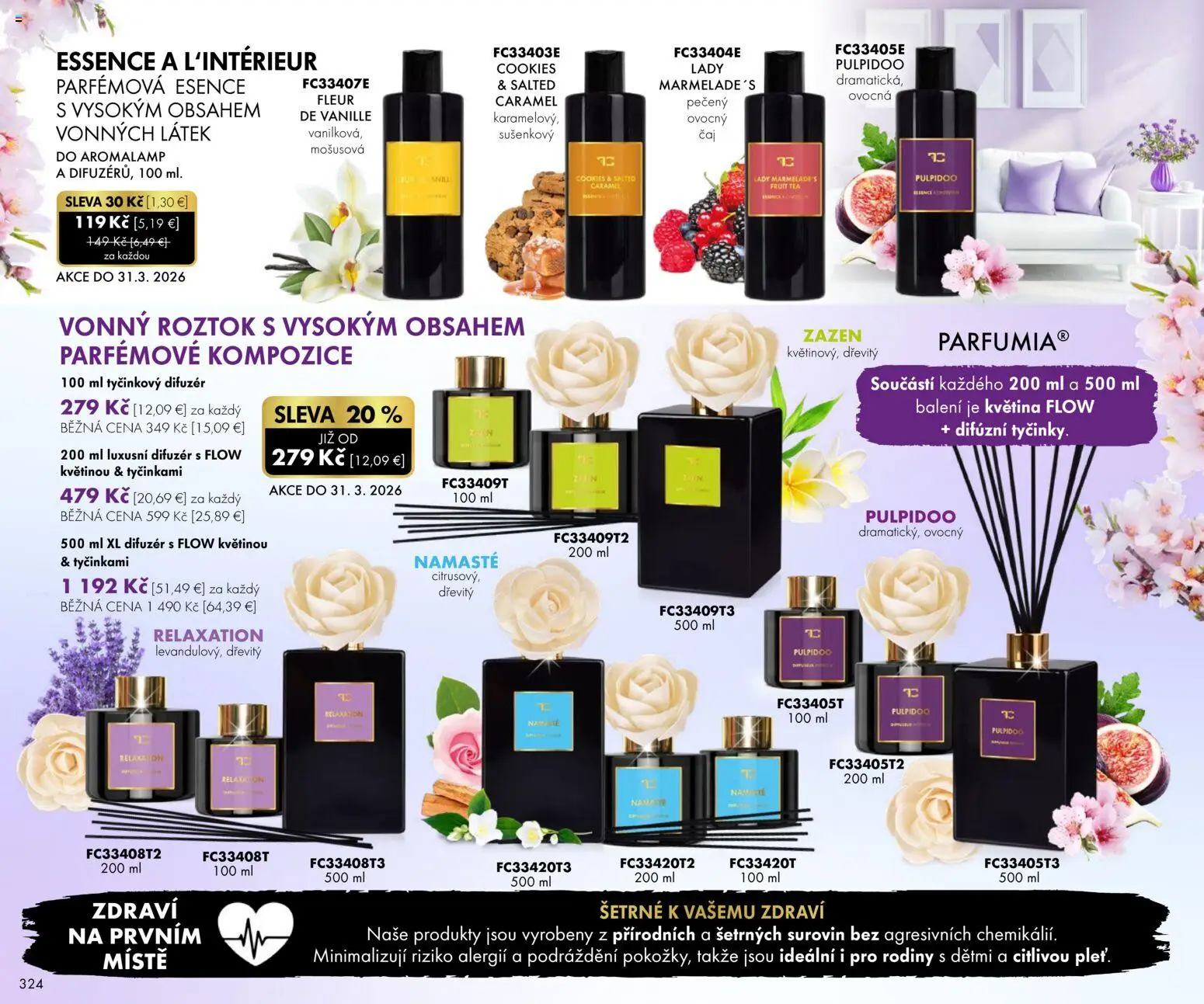 Nové Dedra akcie – leták je platný od 01.03.2026 | Strana: 24 | Produkty: Difúzer