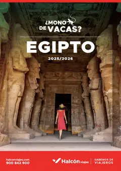 Vista previa Halcón Viajes Egipto válido desde el 01.07.2025
