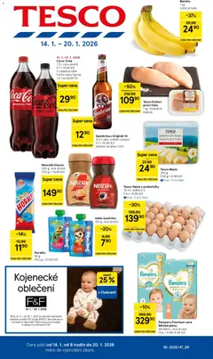 Náhled letáku Tesco leták - Hypermarket od 14.01.2026