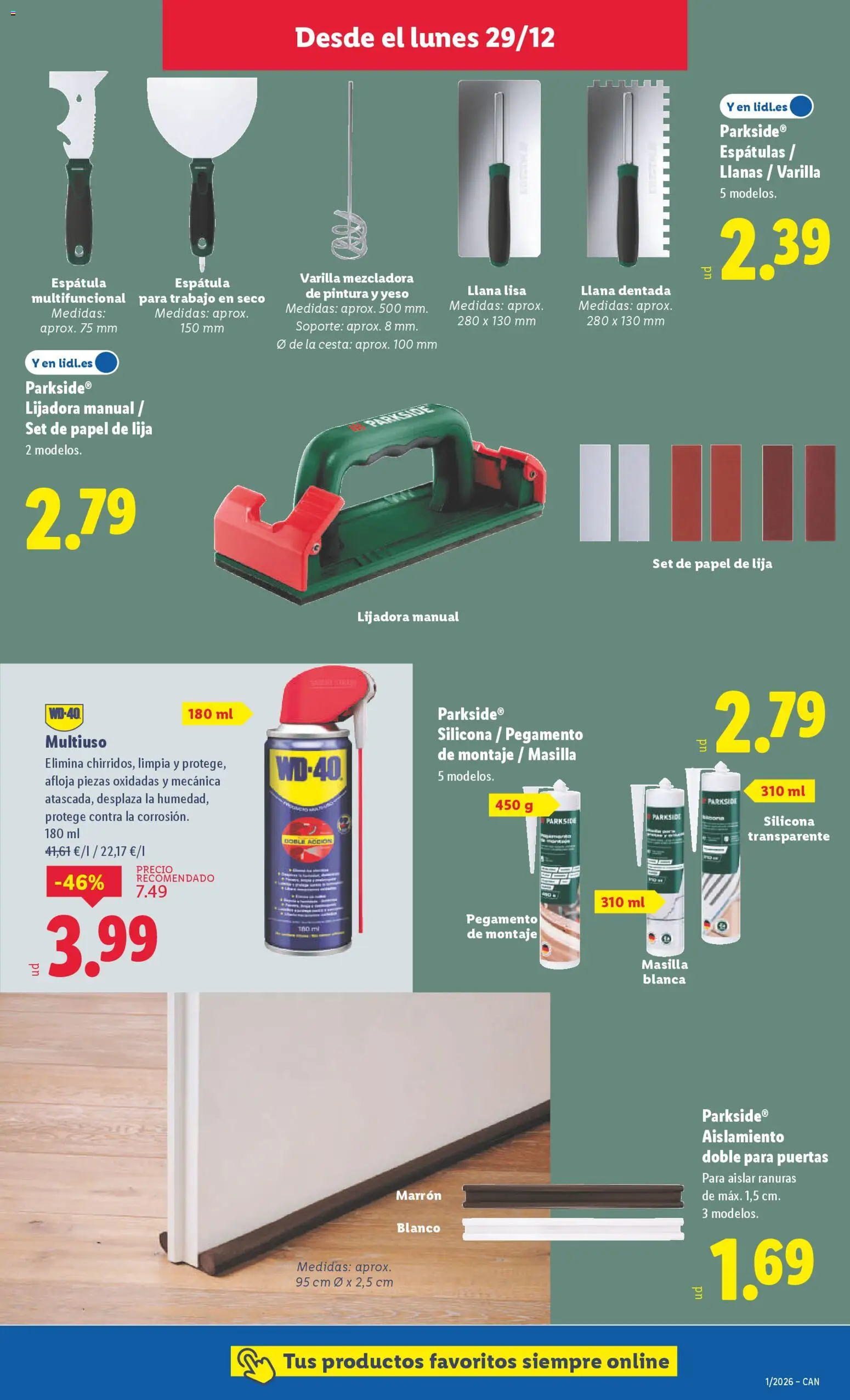 Lidl - Canarias │ válido desde el 29.12.2025 | Página: 9
