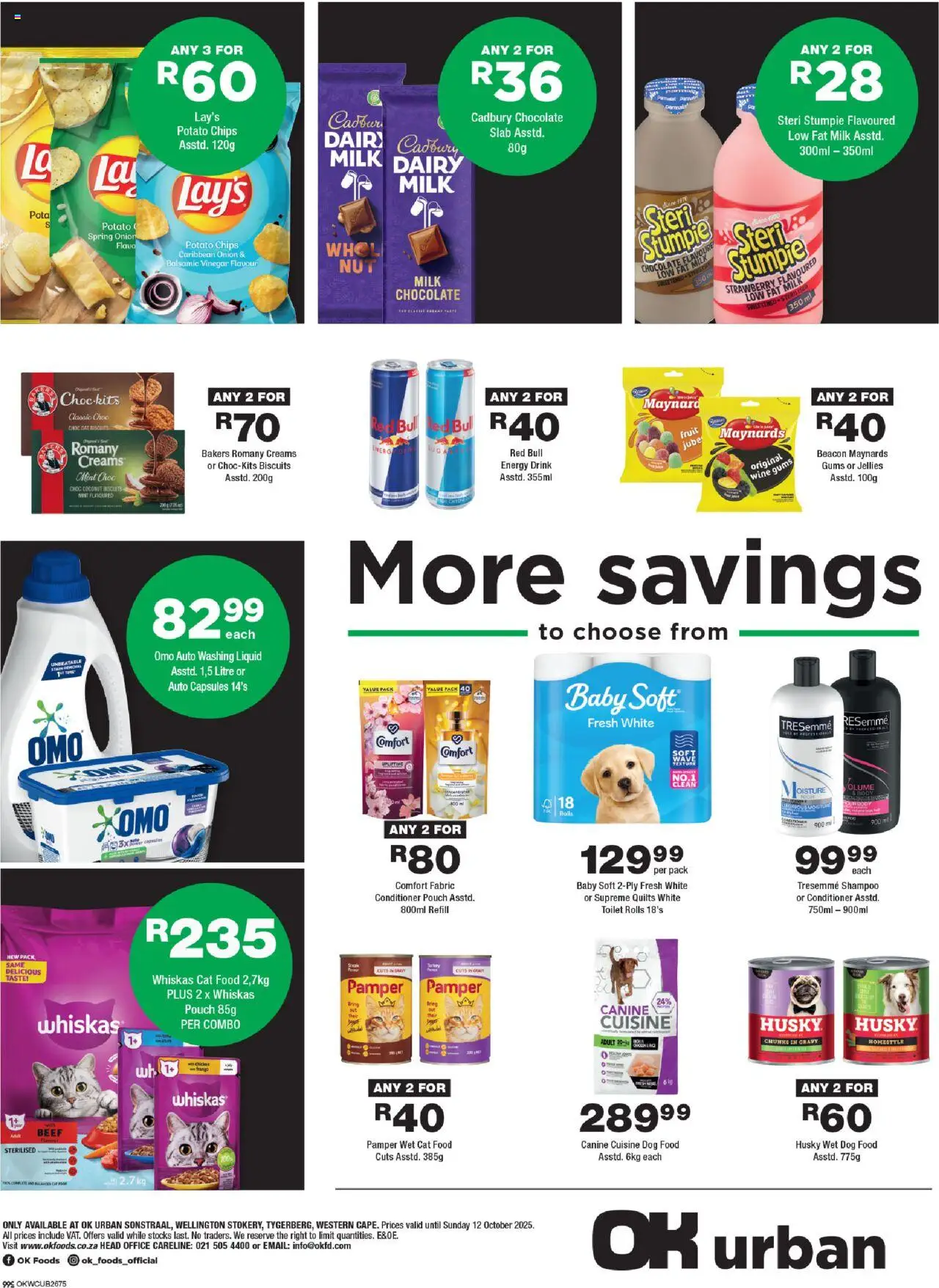 New OK Foods catalogue – valid from 24.09.2025 | Page: 4 | Products: Vinegar, Beef, Chips, Gravy