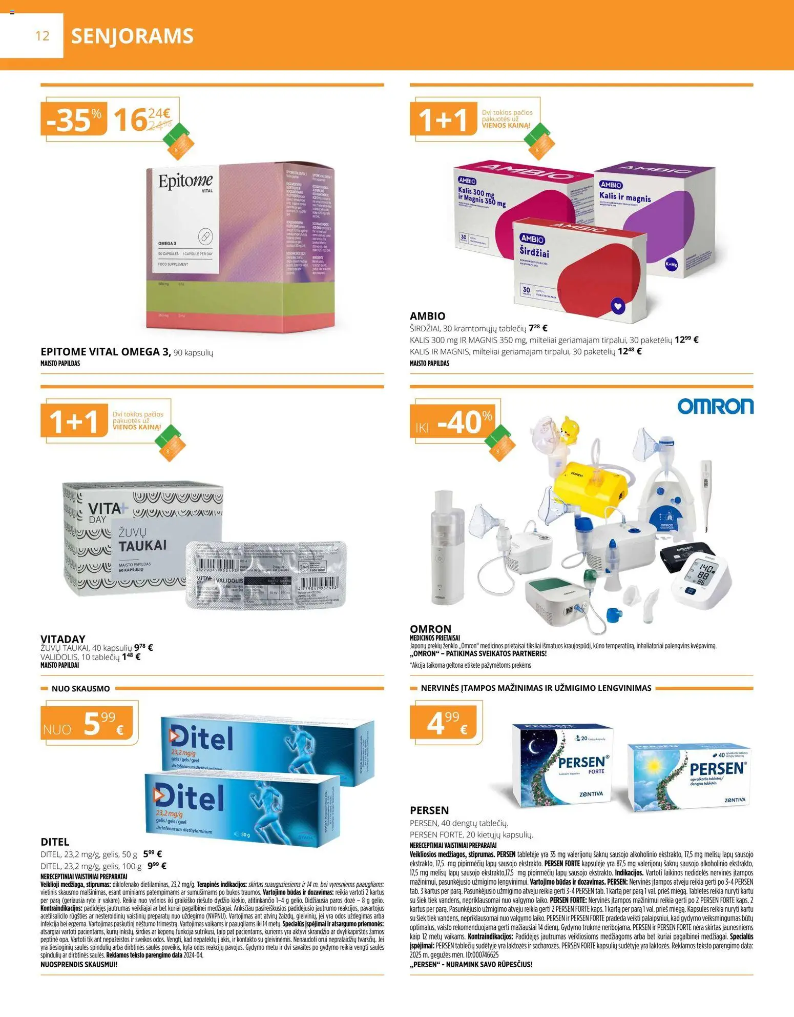 Gintarinė akcijos nuo 01.11.2025 | Puslapis: 12