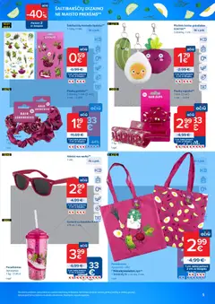 MAXIMA leidinys galioja nuo 21.04.2026 | Puslapis: 5 | Prekių: Akiniai nuo saulės, Akiniai