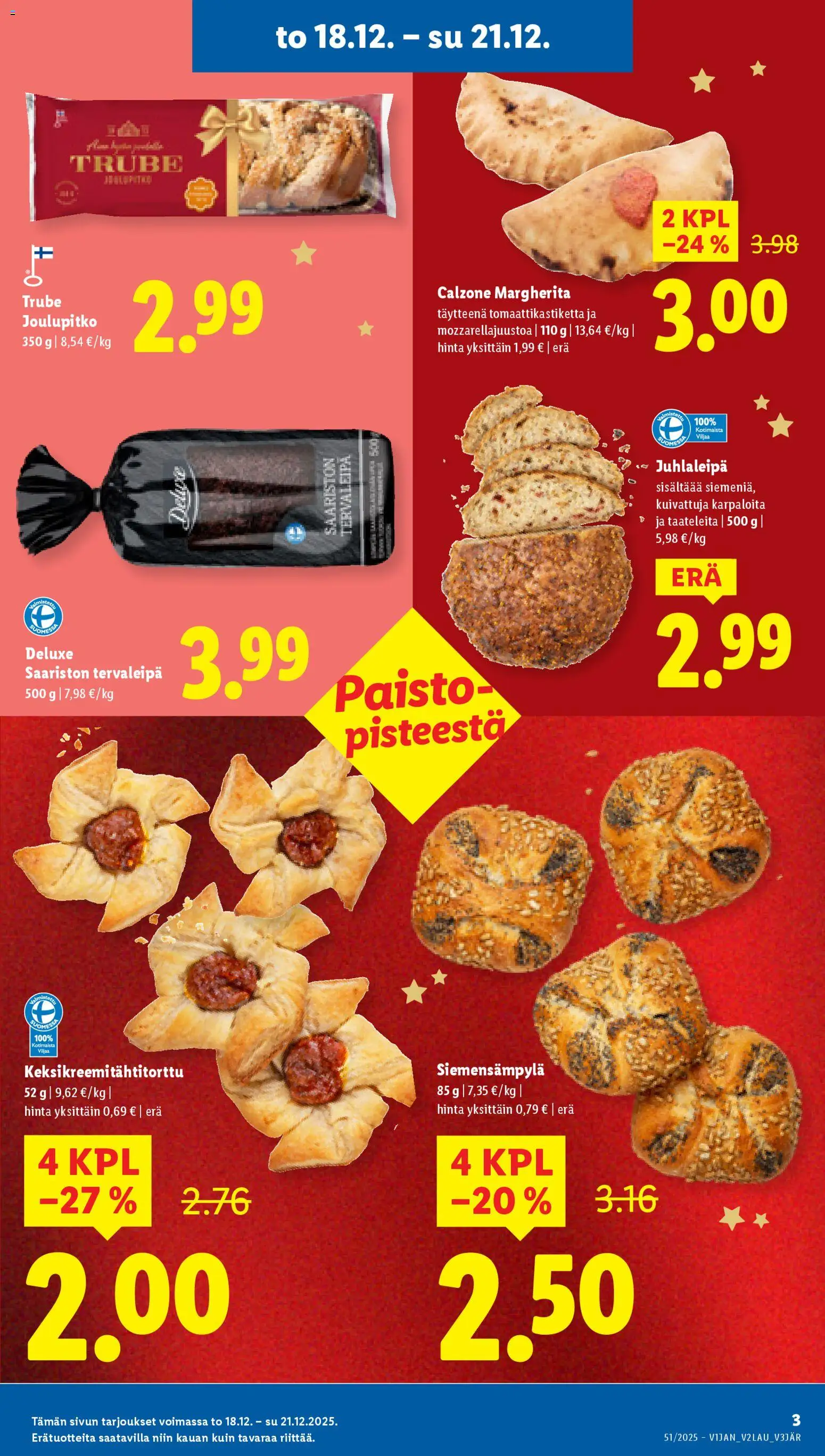 Lidl tarjoukset – voimassa 18.12.2025 alkaen | Sivu: 3