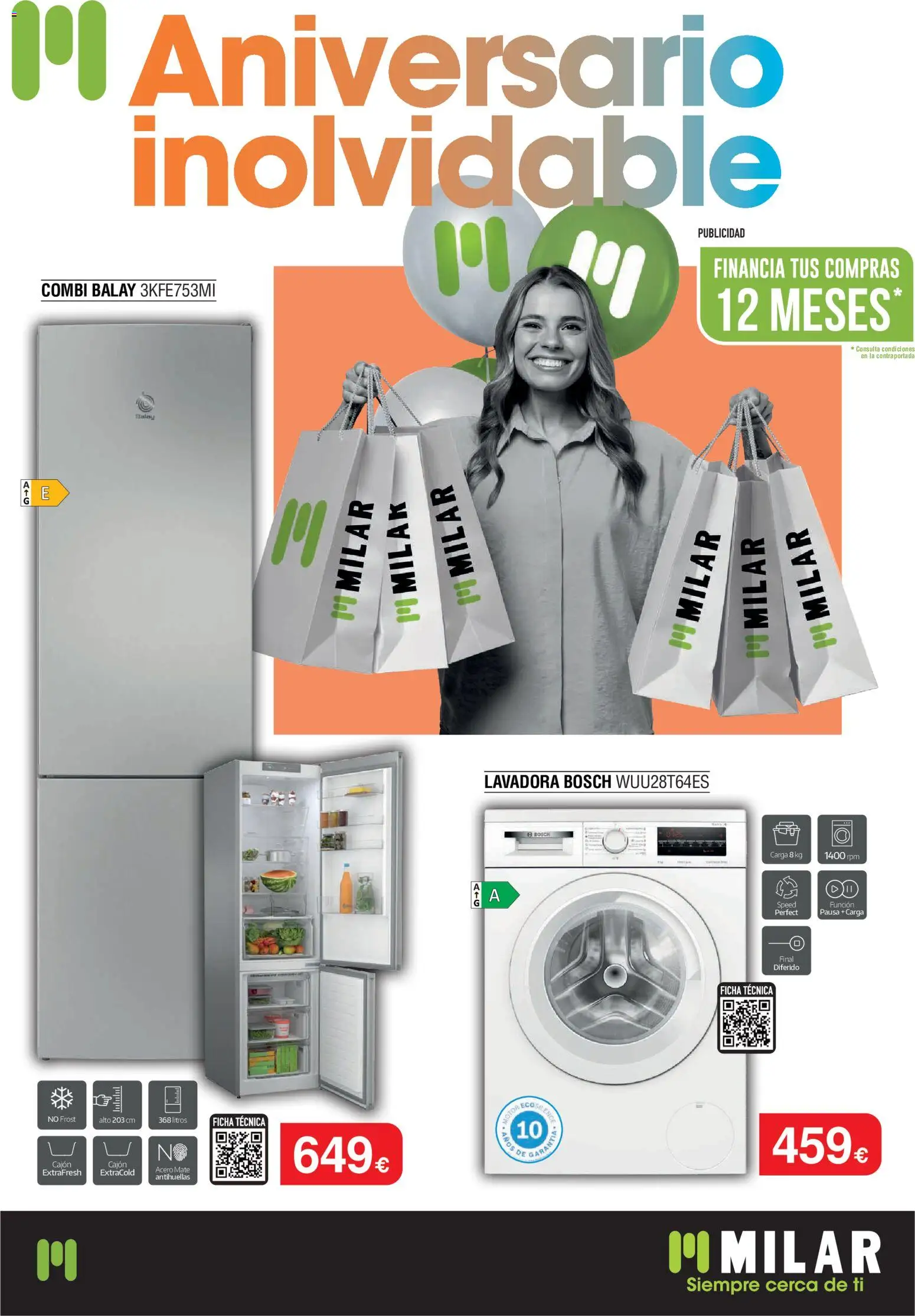Milar folleto │ válido desde el 01.03.2026 | Página: 1 | Productos: Lavadora, Combi