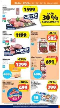 Aldi akciós ujság - amely érvényes a következő dátumtól: 24.07.2025 | Oldal: 11