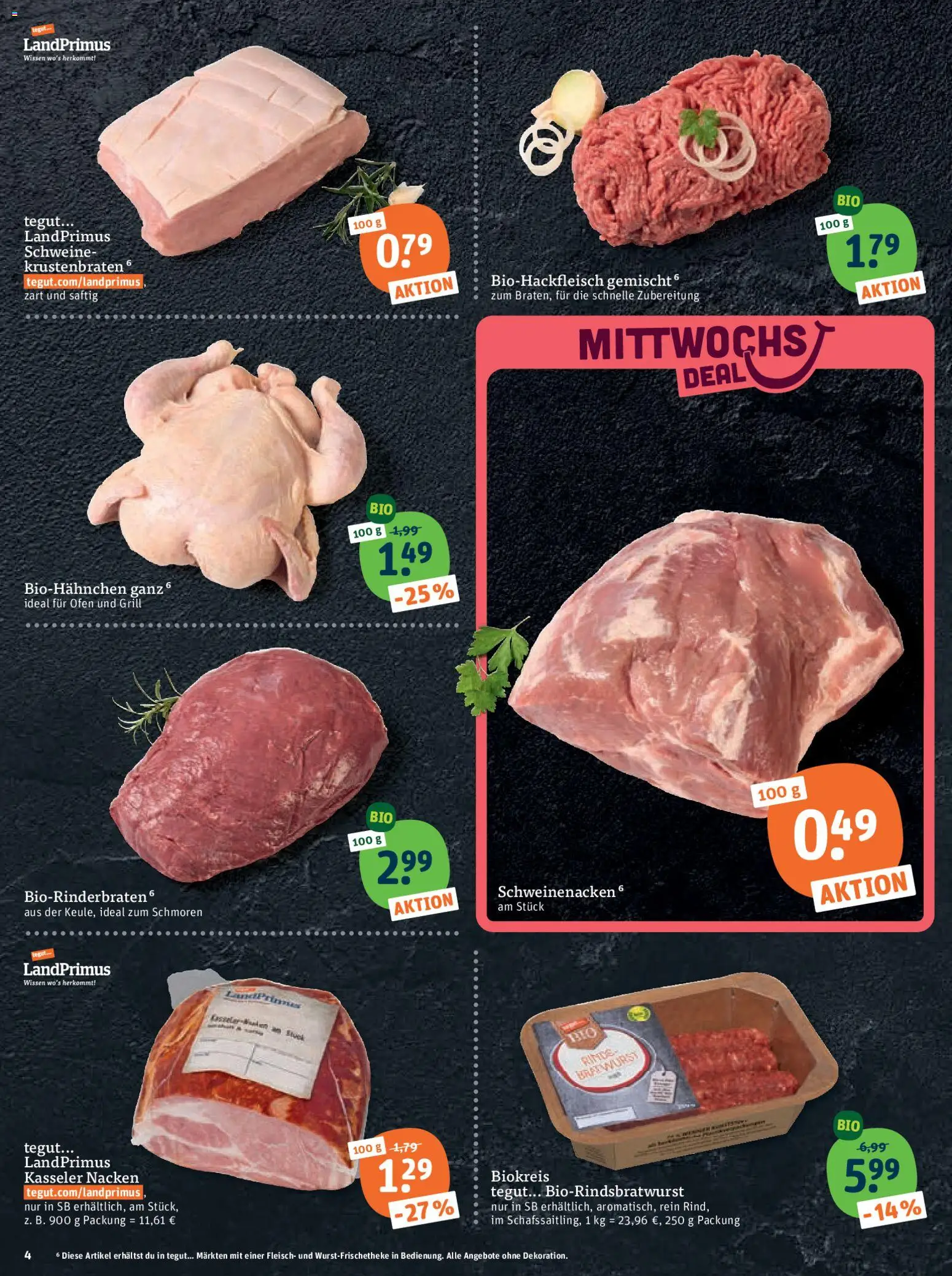 Tegut Prospekt 	 – gültig ab 02.03.2026 | Seite: 6 | Produkte: Ofen, Grill, Bratwurst, Krustenbraten