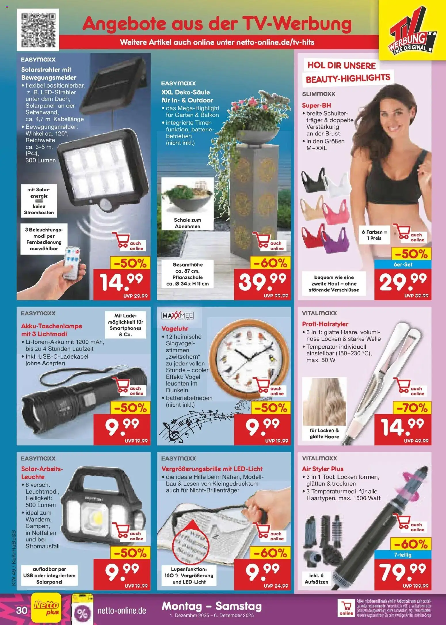 Netto Marken-Discount prospekt Jüchen	 – gültig ab 01.12.2025 | Seite: 32 | Produkte: Adapter, USB, Batterie, Smartphones