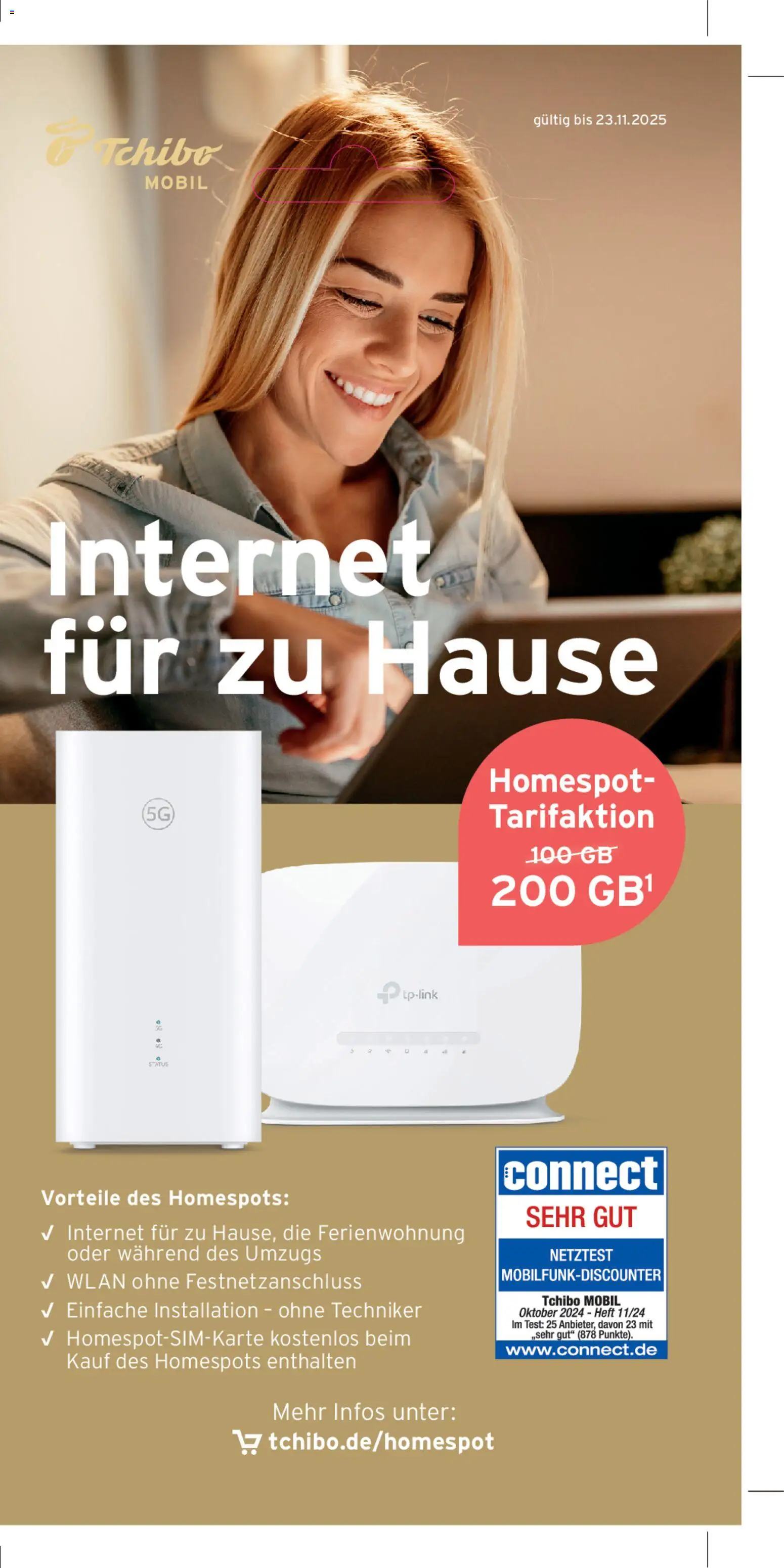 Tchibo Mobil Flyer – gültig ab 13.11.2025 | Seite: 1