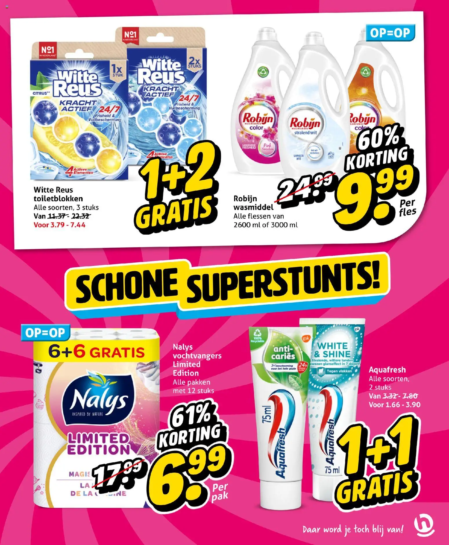 {H1} | Pagina: 13 | Producten: Wasmiddel, Robijn, La