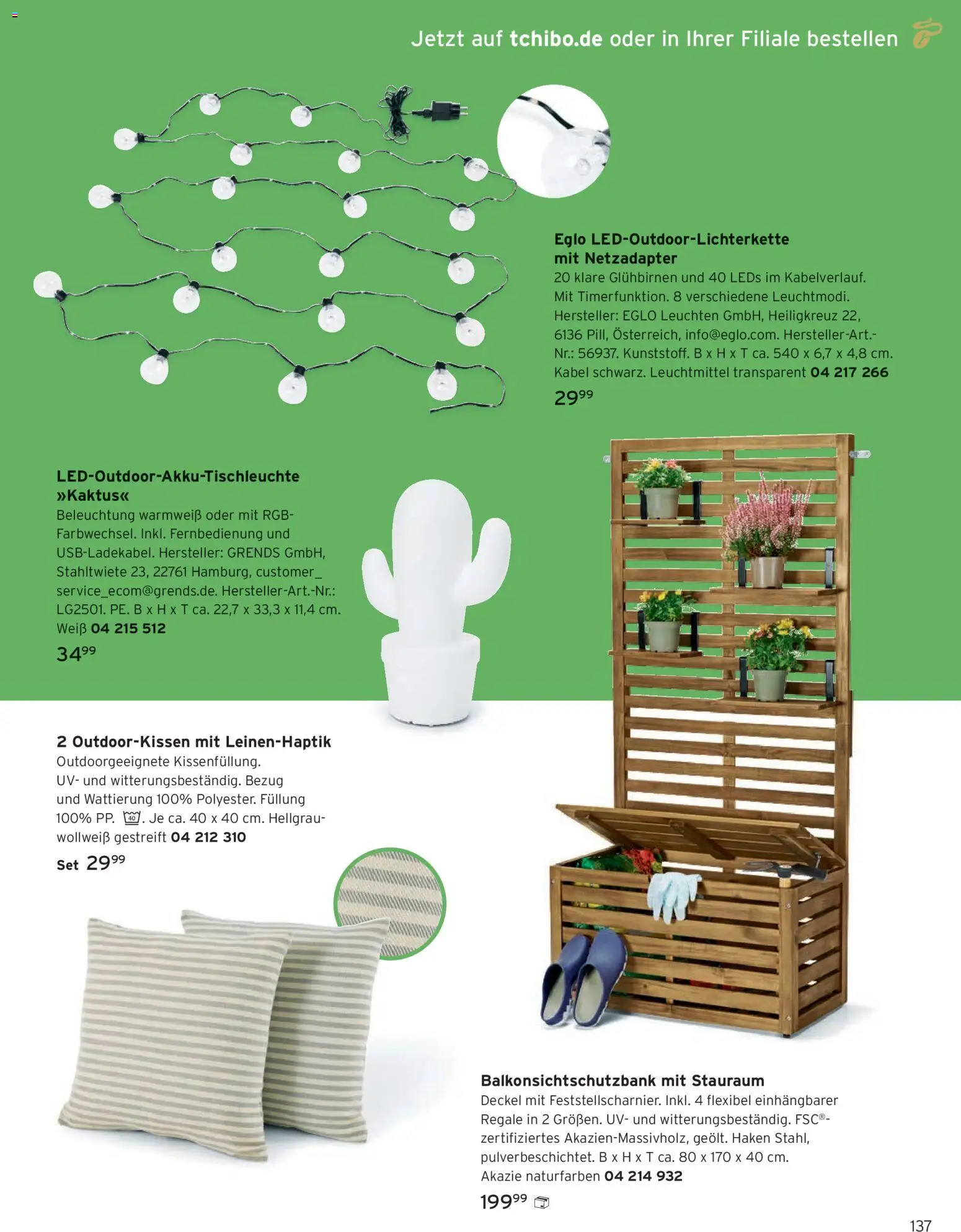 Tchibo Prospekt April – gültig ab 01.04.2026 | Seite: 137 | Produkte: Kabel