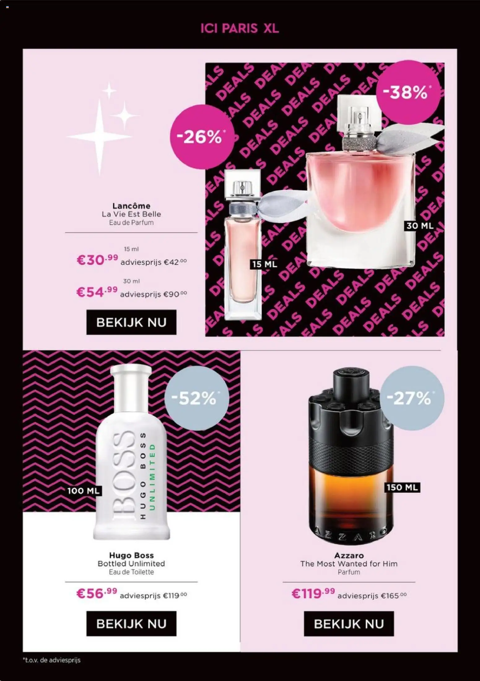 {H1} | Pagina: 10 | Producten: La, Parfum, Eau de toilette