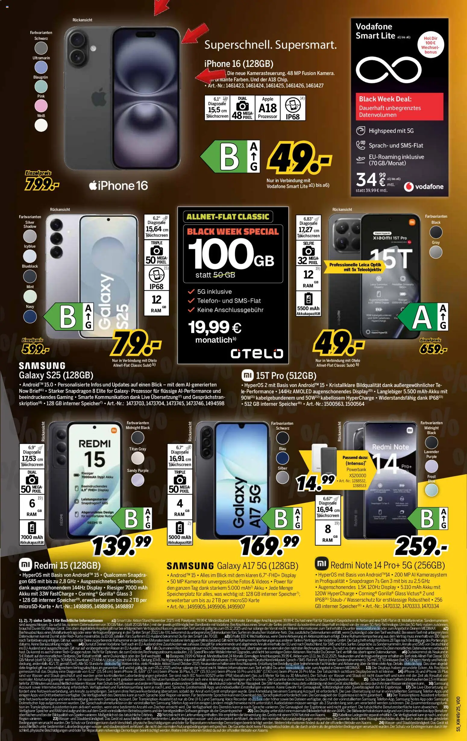 Medimax - Black Friday – gültig ab 29.11.2025 | Seite: 5 | Produkte: Kamera, Iphone, Apple, Powerbank