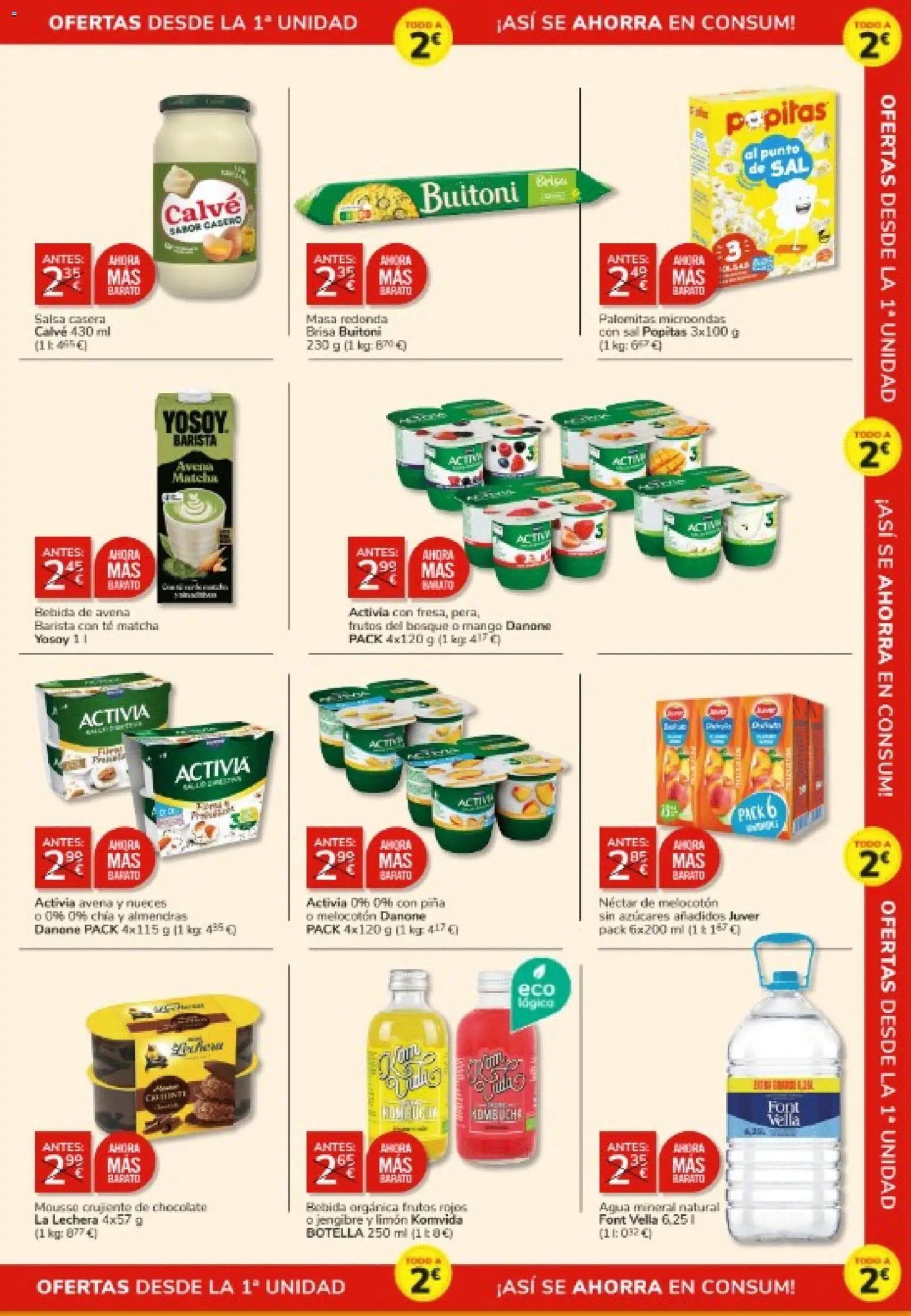 Consum folleto │ válido desde el 08.01.2026 | Página: 7 | Productos: Chocolate, Ρούτερ, Néctar, Agua mineral