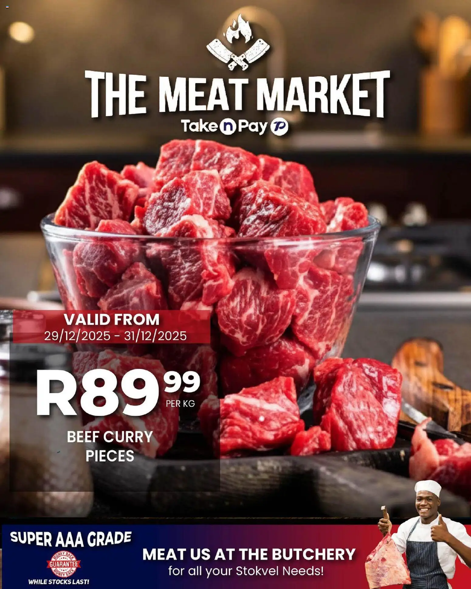 New Take n Pay catalogue – valid from 29.12.2025 | Page: 3 | Products: Beef