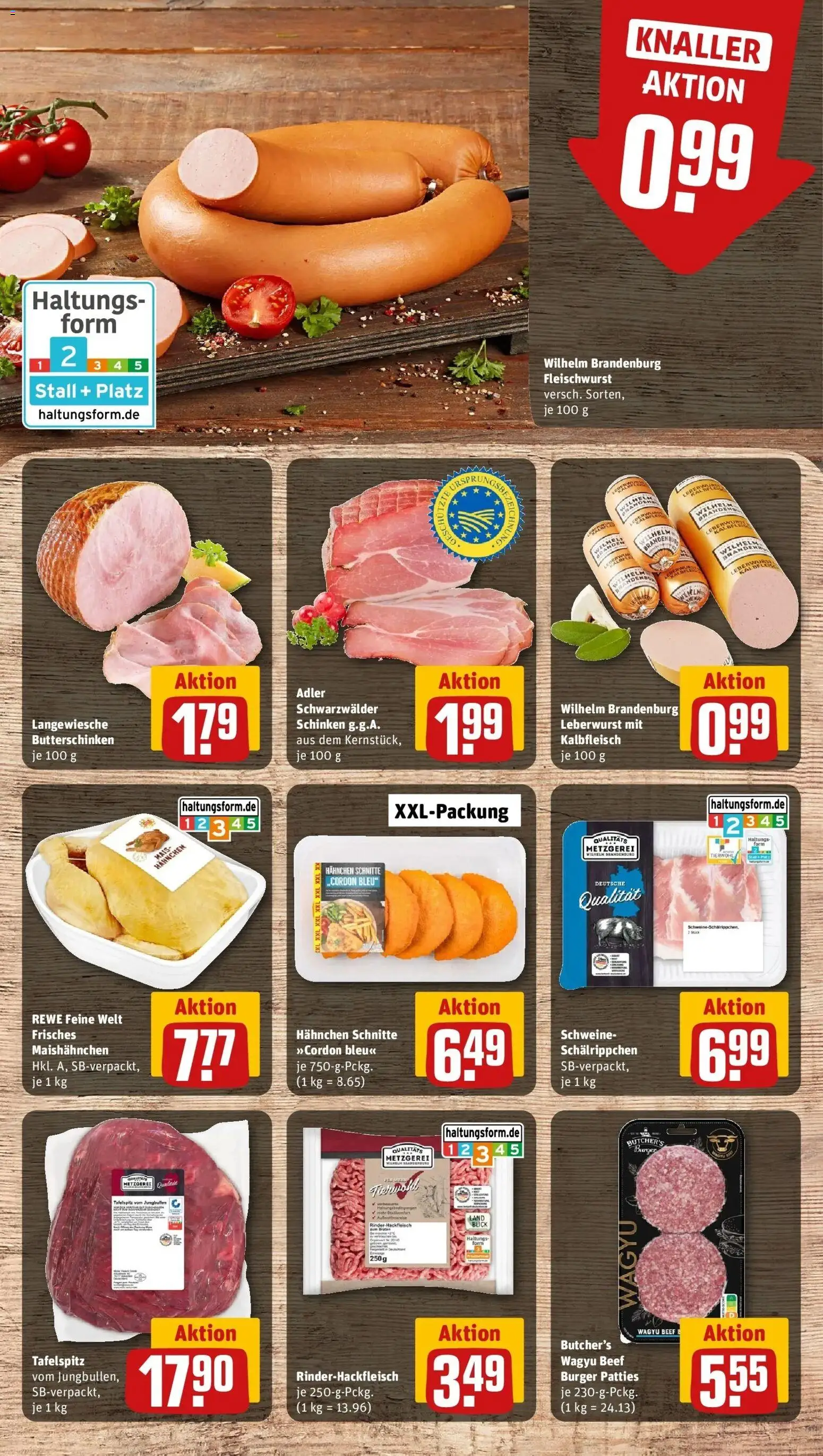 Rewe Prospekt Köln / Nippes	 – gültig ab 09.03.2026 | Seite: 8 | Produkte: Tafelspitz, Hahnchen, Burger, Schinken