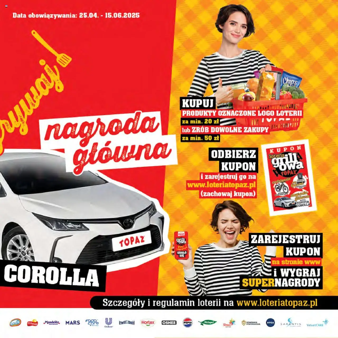 Topaz Gazetka - Katalog produktów Loteria Grillowa od 25.04.2025 | Strona: 3 | Produkty: Pepsi