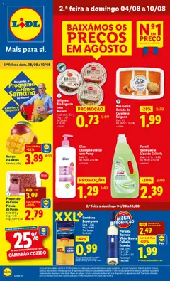 Pré-visualização Lidl folheto válido de 04.08.2025