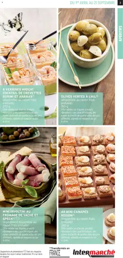  | Page: 3 | Produits: Olives, Crevettes, Verrines, Fromage