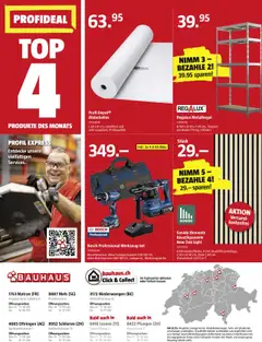 Bauhaus Aktionen ab 28.07.2025 | Seite: 32 | Produkte: Uhr, Bosch