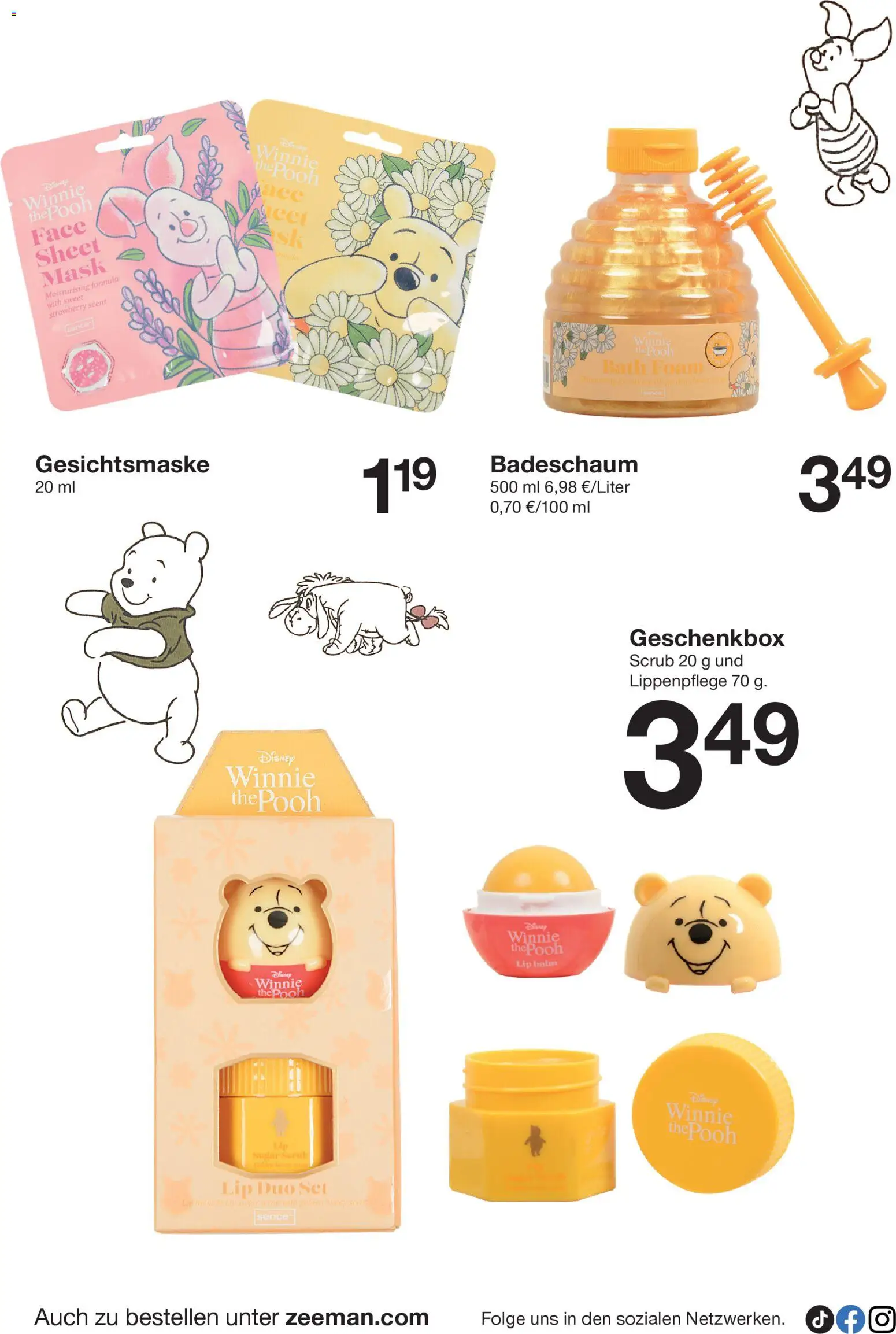 Zeeman Prospekt 	 – gültig ab 31.01.2026 | Seite: 12 | Produkte: Badeschaum, Lip Balm, Gesichtsmaske