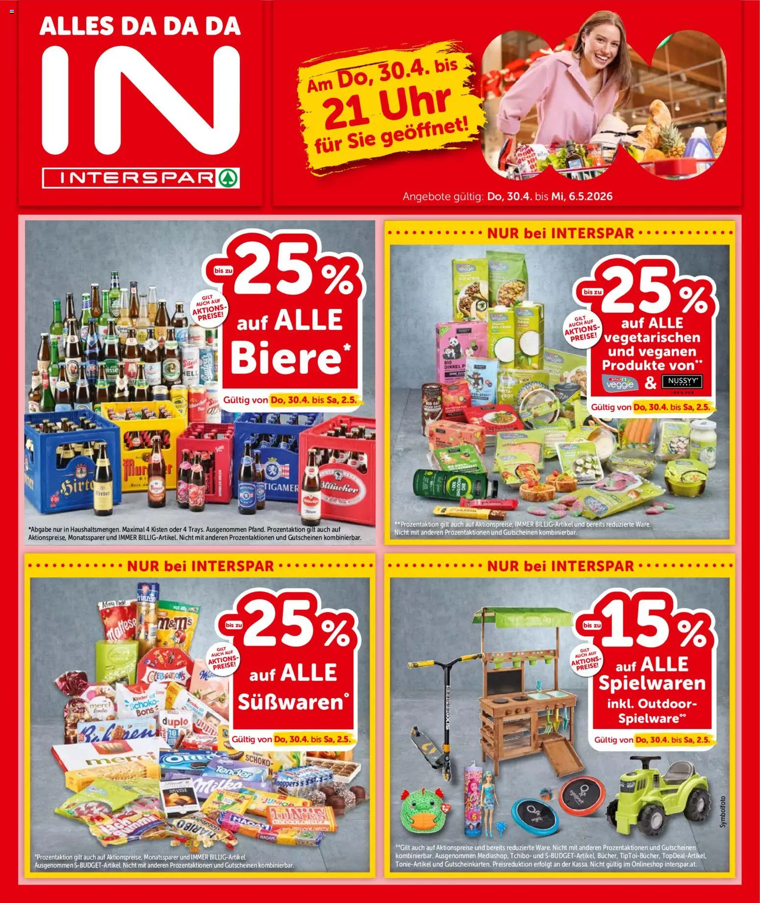 Interspar Flugblatt - Kärnten gültig ab 30.04.2026 | Seite: 1 | Produkte: Uhr