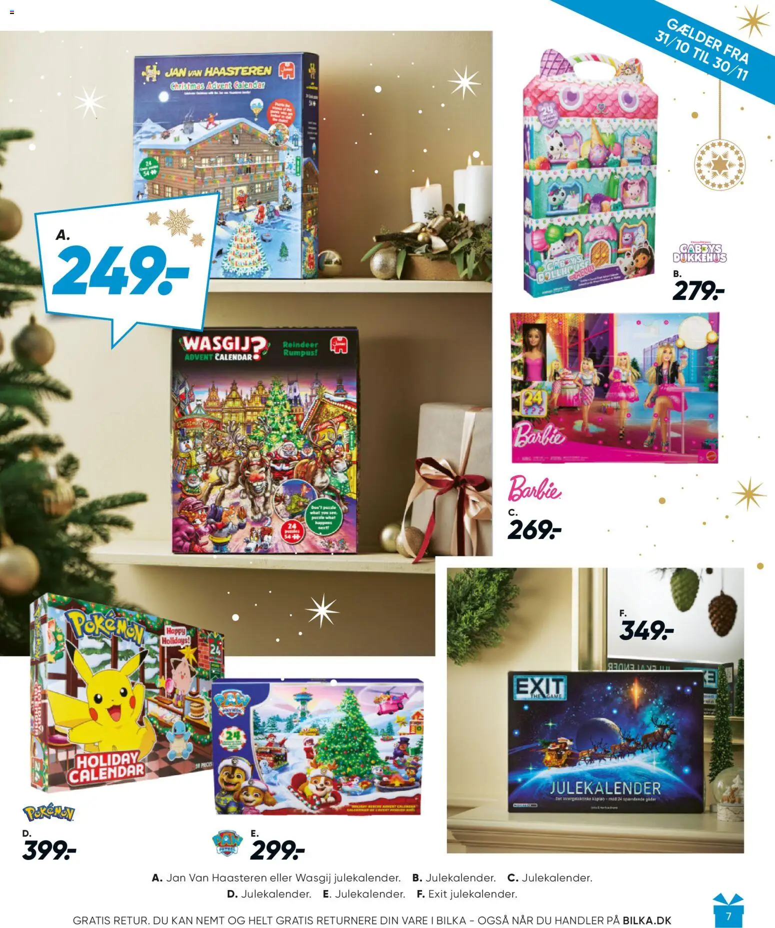 Bilka tilbudsavis – gyldig fra 01.11.2025 | Side: 7 | Produkter: Pasta