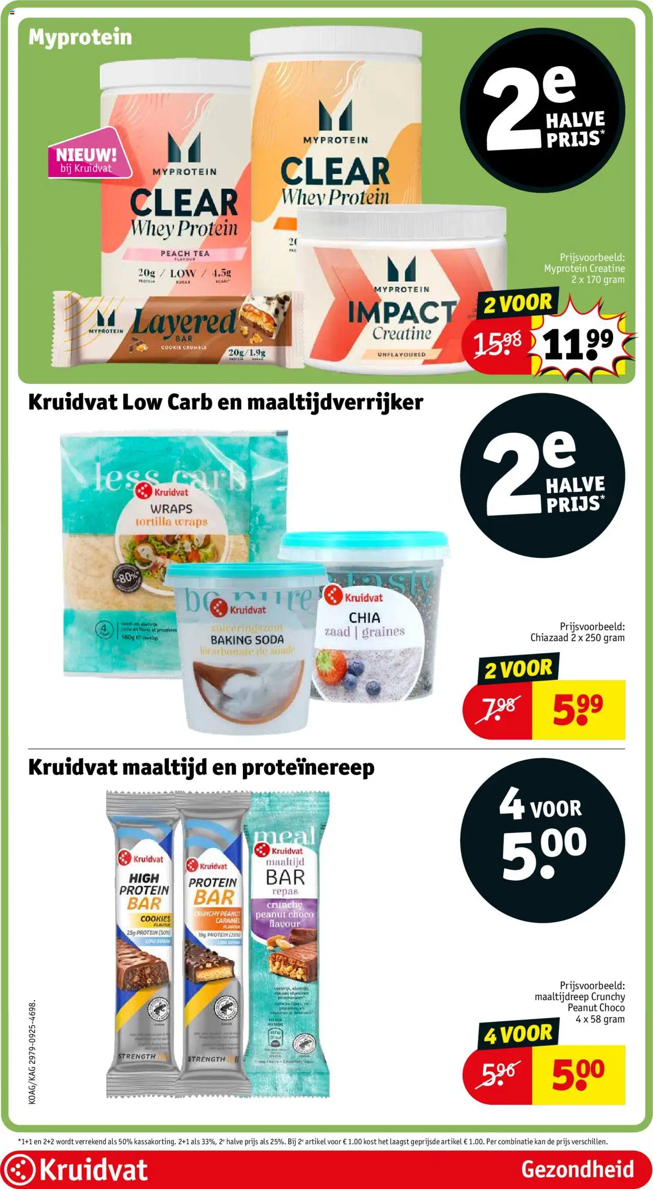 {H1} | Pagina: 49 | Producten: Kan, Whey, Tortilla
