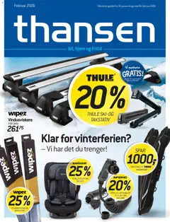 Forhåndsvisning av THANSEN - Kundeavis gyldig fra 30.01.2026